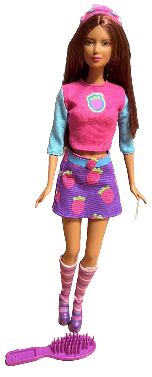 ヴィンテージBarbie Vintage Mattel 2002 Barbie Fruit Style Strawberry Scented Doll | eBay