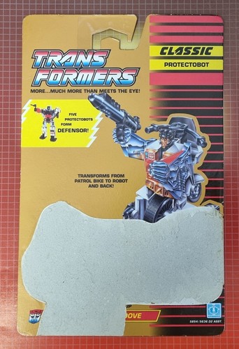Vintage Hasbro Transformers G1 Autobot Protectobot Groove Complete w/Card - Picture 7 of 8