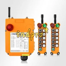 1PC New F24-10S Industrial Crane Hoist Wireless Remote Controller 2*Transmitters