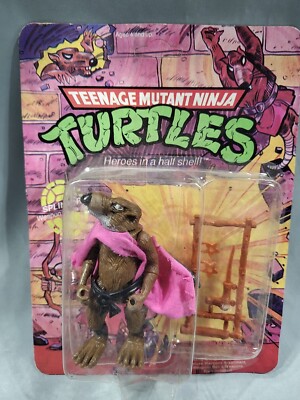 TMNT Teenage Mutant Ninja Turtles SPLINTER Bootleg Figure 1980's MOC- ARGENTINA