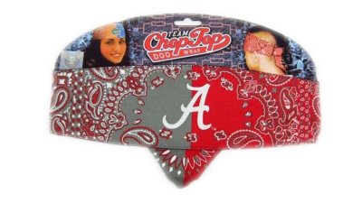 Womens NWT Chop Top Biker Doo Wrap Head Band Scarves Bandana Alabama Roll Tide