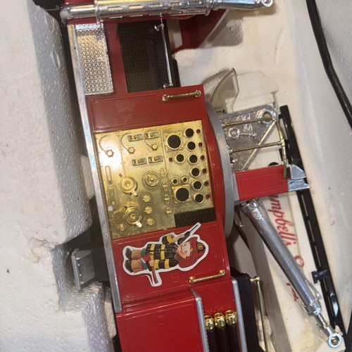 1990 New Bright CAMPBELL’S SOUP Remote Control Fire Engine No. 1 Untested As Is - Picture 6 of 8
