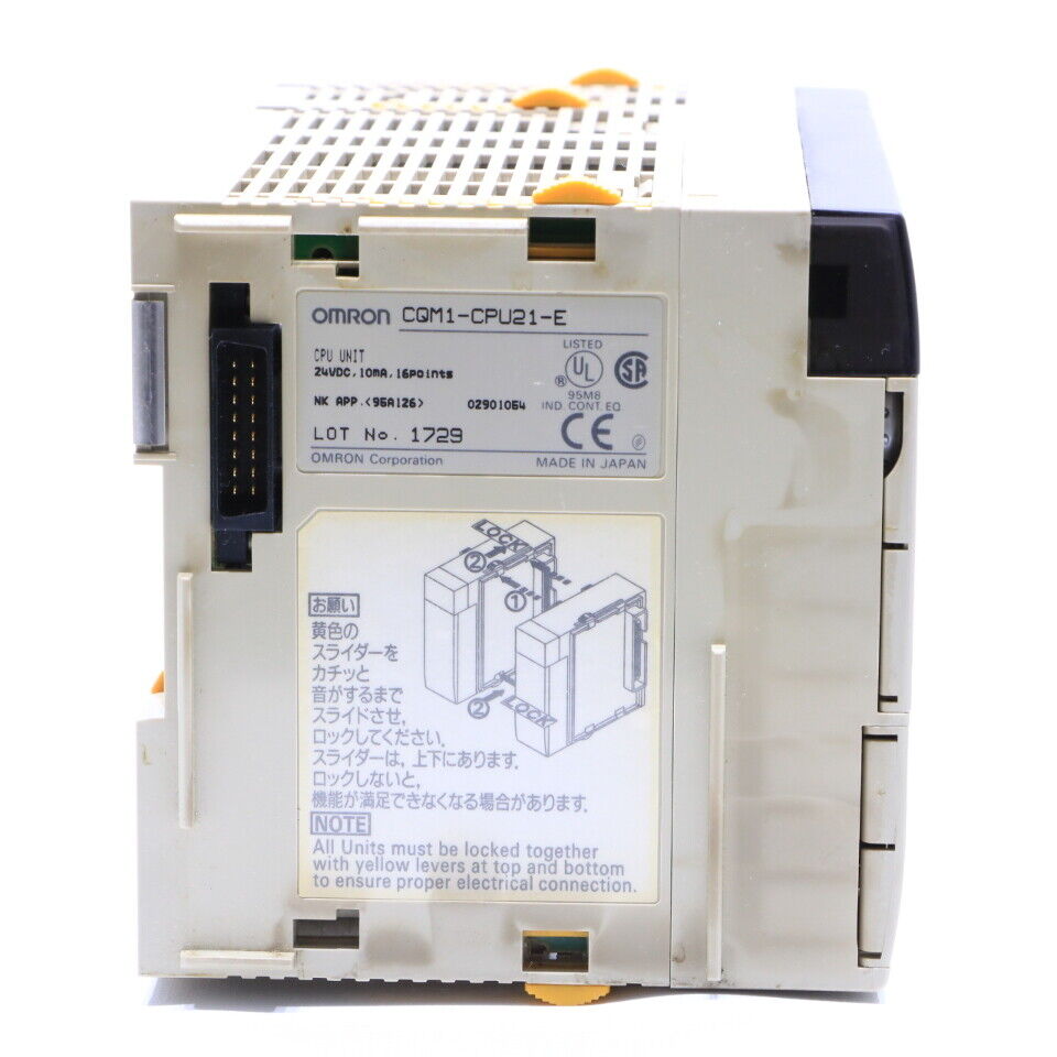 OMRON PLC SYSMAC CQM1-CPU21-E CQM1-PA206 CQM1-OC222 | eBay OMRON PLC SYSMAC CQM1-CPU21-E CQM1-PA206 CQM1-OC222 | eBay