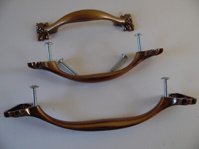 Hickory Hardware 5, 4, 3 , inch  brass Spanish revival drawer pulls