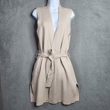 cupcakes and cashmere Penelop Vest Women's Ivory Sweater Size XS
