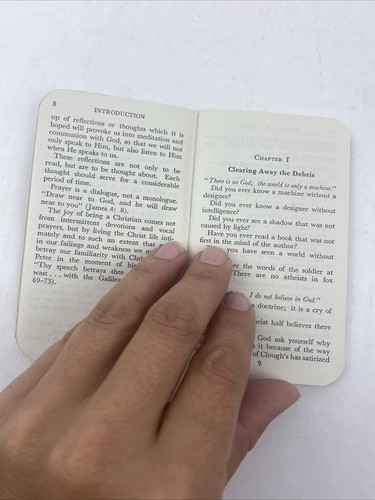 1943 The Shield Of Faith Reflections & Prayers For Wartime Pocket Book - Sheen - Picture 8 of 11