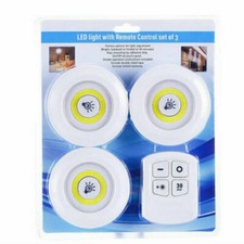 Faretti Luci a LED con Telecomando per Cucina Armadio Garage Salone Casa - Miniatura 5