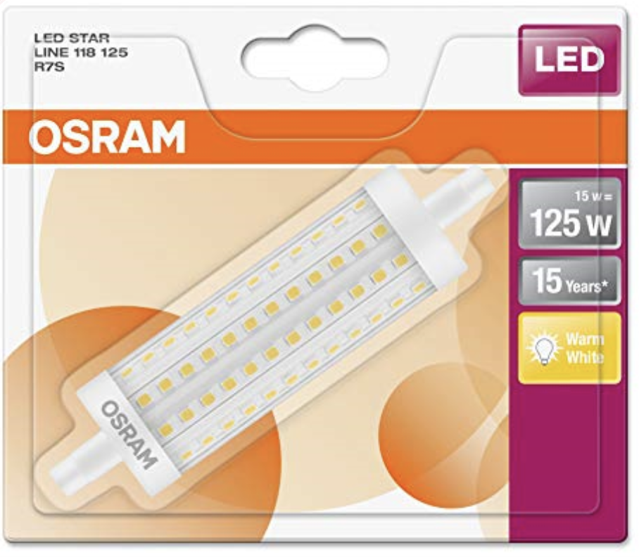 Ledvance Parathom Line R7s 8 W R7S à Warm White LED Bulb – LED Bulbs