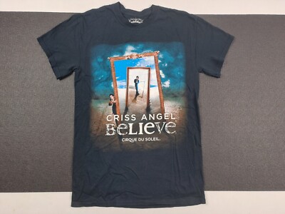 CRISS ANGEL Believe Cirque Du Soleil T-Shirt Las Vegas Magic Show