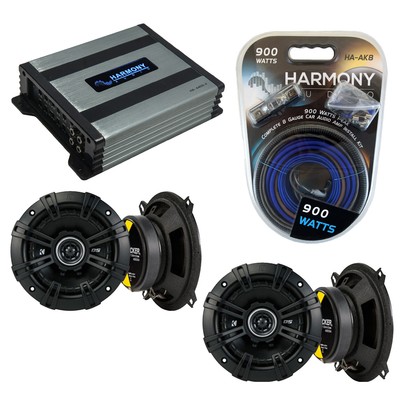 Fit Mercedes E-Class 1998-2002 Speaker Replacement Kicker (2) DSC5 HA-A400.4 Amp