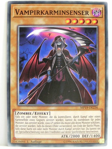 Yu-Gi-Oh - Mega Tin 2019 GOLD SARCOPHAGUS Common Karte aussuchen - MP19 Deutsch - Bild 149 von 175