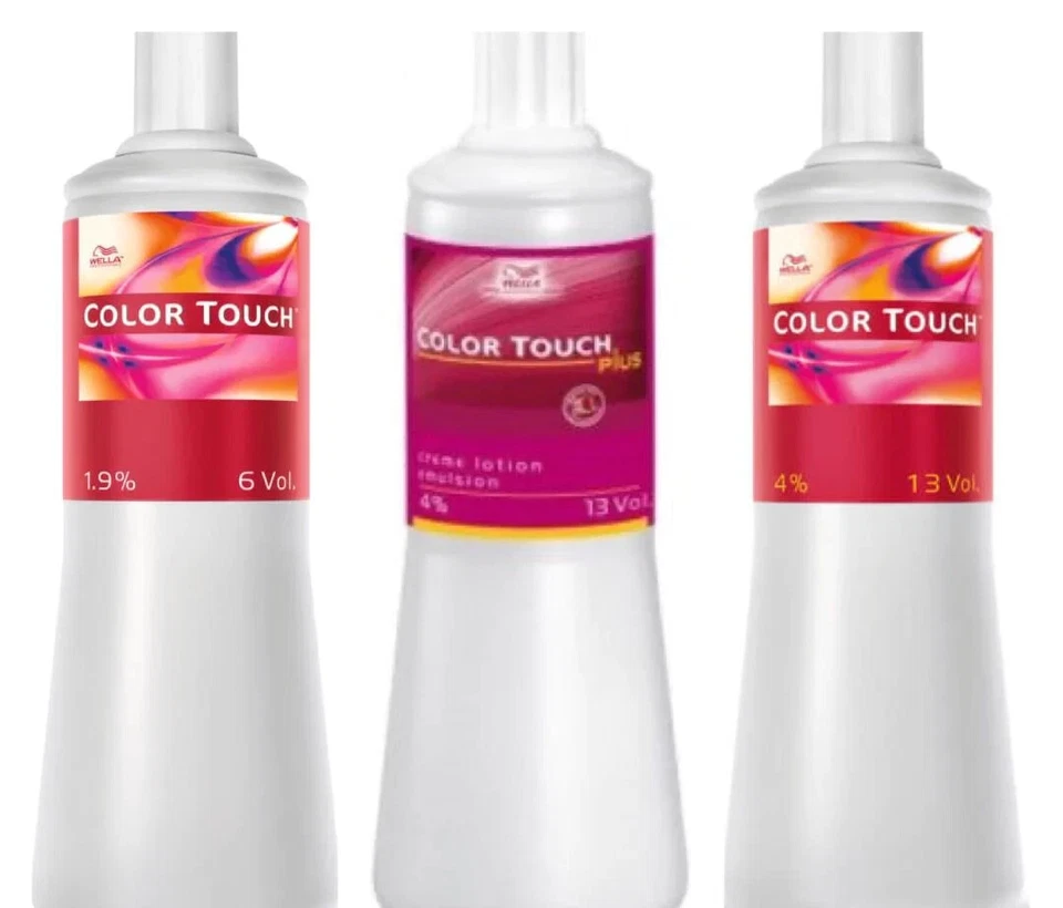 Wella Professionals COLOR TOUCH Gentle Emulsion 1,9% 4% 4% Plus 1000ml