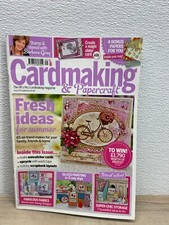 Cardmaking  Papercraft Issue 134 September 2014 UK Craft Book No Gift