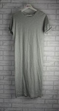 Country Road womens tshirt dress grey short sleeve midi crew neck cotton XXS