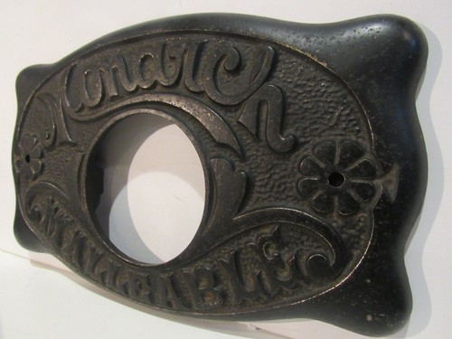 Vintage Malleable Monawich Wood Stove Piece Cast Iron 44 1/2 B - 第 3/5 張圖片