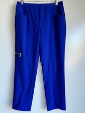 Weekends By CHICO'S Blue Pull-On Cropped Pants Size 0 US Size 4