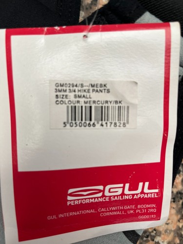 3mm ¾ Hiking Pants Segeln Jolle G-Flex & Dura-Tex Neopren GM0294 Gr. JM/JL/S/XXL - Bild 25 von 26