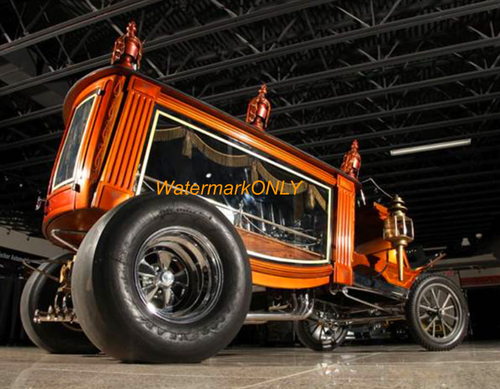 "Ray Farhner" "Boot Hill Express" '60's "Hearse" Hot Rod Show Car PHOTO! #(4)