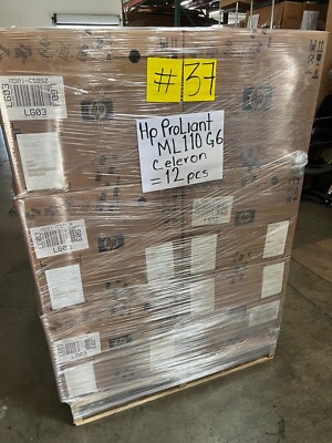 (Lot of 11) HP ProLiant ML110 G6 TWR Server Celeron | 4GB Ram | 2x 160GB HDD