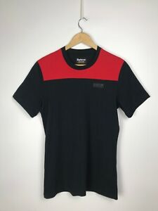barbour international black t shirt