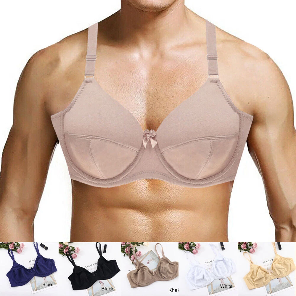 Males Bras Female Cross Dresser Brassiere Transsexual Mens Bra