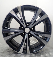 NISSAN QASHQAI J11 18" GREY  DIAMOND CUT ALLOY WHEEL HV03B MB94 (W-256)