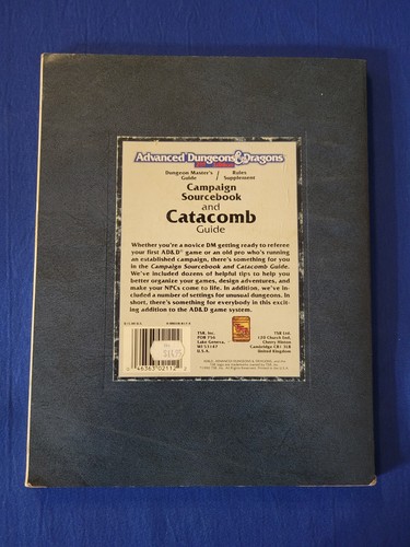 Campaign Sourcebook and Catacomb Guide - AD&D 2112 - Picture 2 of 2