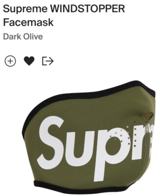 Supreme® Windstopper Face Mask (^New) | eBay