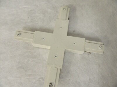 Lightolier Basic Track  X Connector  6052NWH