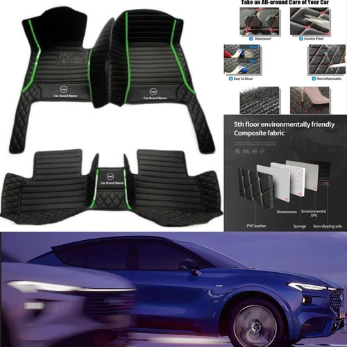 For Toyota 4Runner 1995-2020 Car Floor Mats Anti-slip Custom Liners Carpets Rugs - Imagen 13 de 42