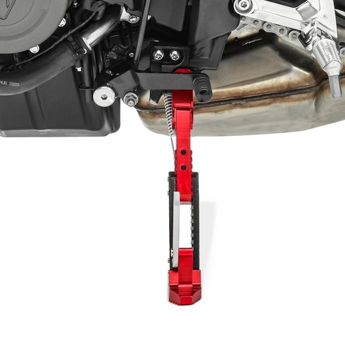 Caballete lateral para Ducati Scrambler Full Throttle rojo - Imagen 4 de 9