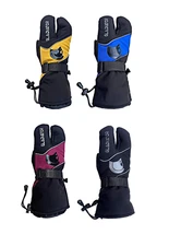 Premium Mens Mittens Ski Gloves Winter Warm Split Finger Cross Country