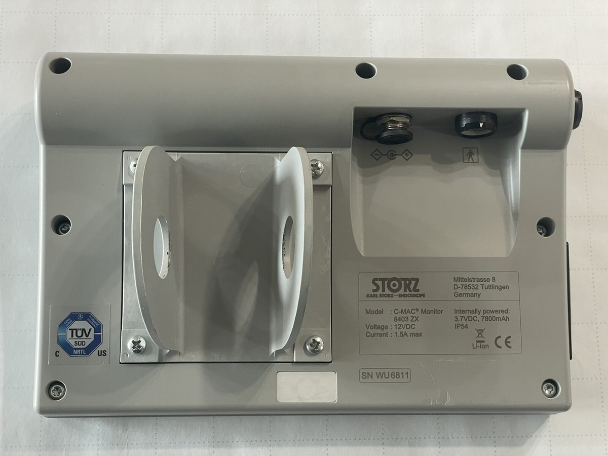 Karl Storz C-MAC 8403 ZX Monitor w/ 8403XSI Imager | eBay Karl Storz C-MAC 8403 ZX Monitor w/ 8403XSI Imager | eBay