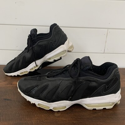 NIKE AIR MAX 96 XX QS Black White  SWOOSH 870165-002 Low Top Sneaker Men's 11