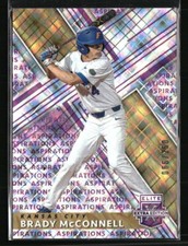 Brady McConnell 2019 Panini Elite Extra Edition Aspirations Purple /250 #44