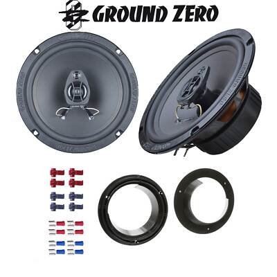 Auto Lautsprecher Ground Zero Boxen 16,5 cm für Suzuki Grand Vitara ab 2005