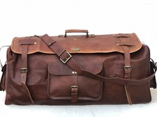 Sacs De Sport En Cuir Vintage Réputés Faits Main Pour Hommes