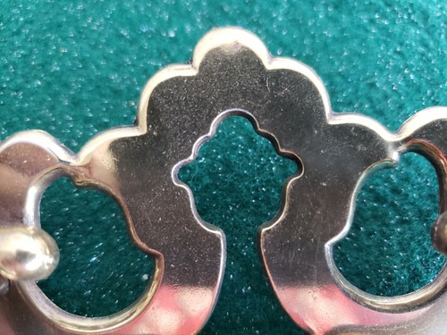 4 VINTAGE METALL SCHUBLADENGRIFFE (BR-B) - Bild 6 von 6