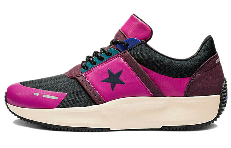 Кроссовки Converse Run Star Low ЧерныйФуксия КрасныйЧернослив фиолетовый - 163117C 17690₽