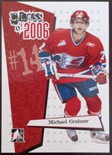 2006 - 2007 ITG Michael Grabner Calder Cup Champions #CL-09 Hockey Card 