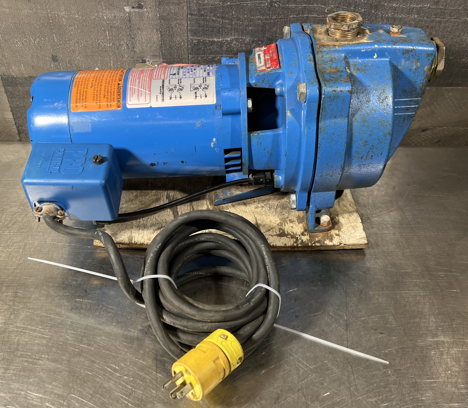 Used Surplus Goulds J5SH 1/2HP Shallow Water Well Jet Pump