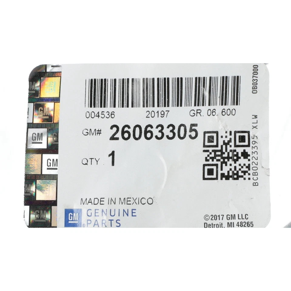 Manguera de línea de enfriador de aceite de dirección asistida Express Savana 1996-2002 OEM 26063305 Foto 4 de 4