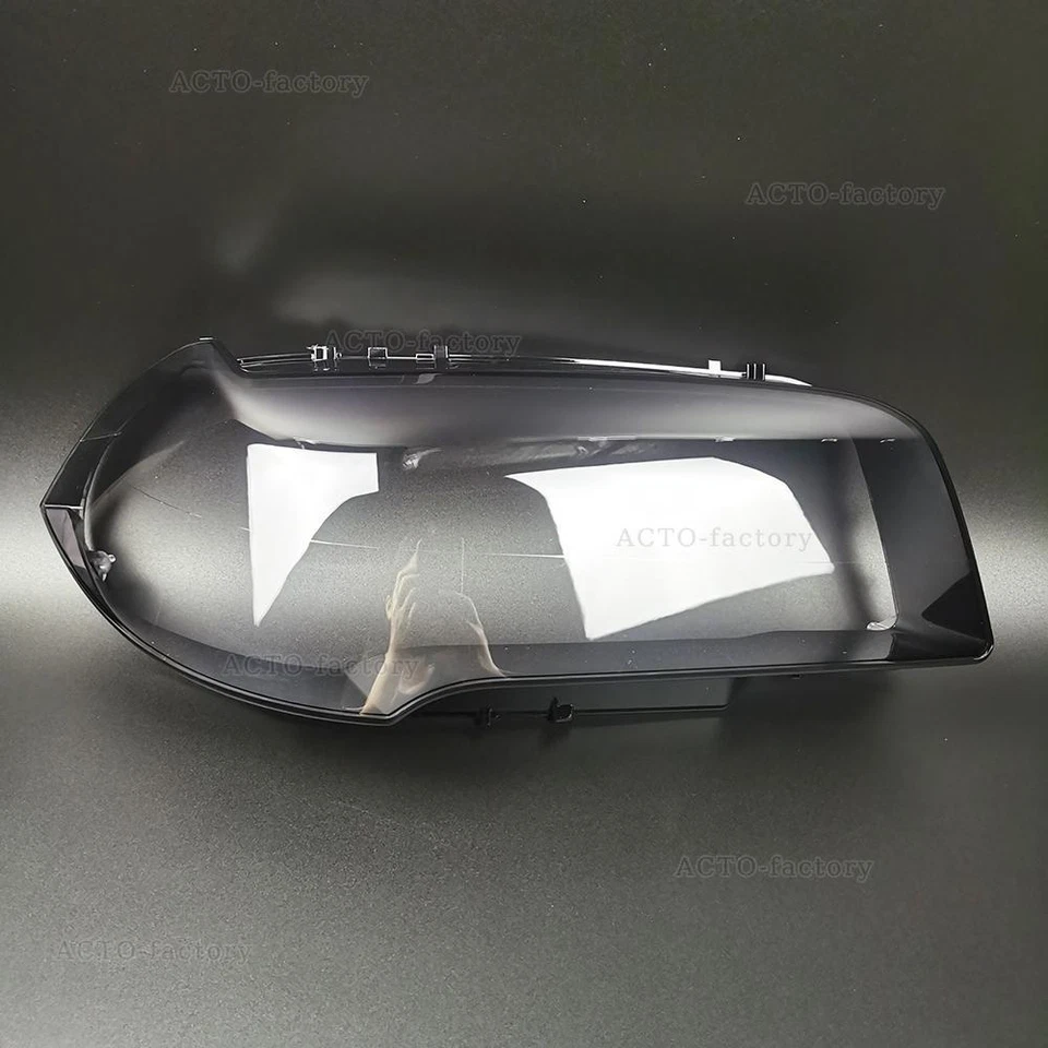 For BMW X3 E83 Headlight Lens Clear Cover Replace Lenses 2004-2010 Left Side Foto 2 de 4
