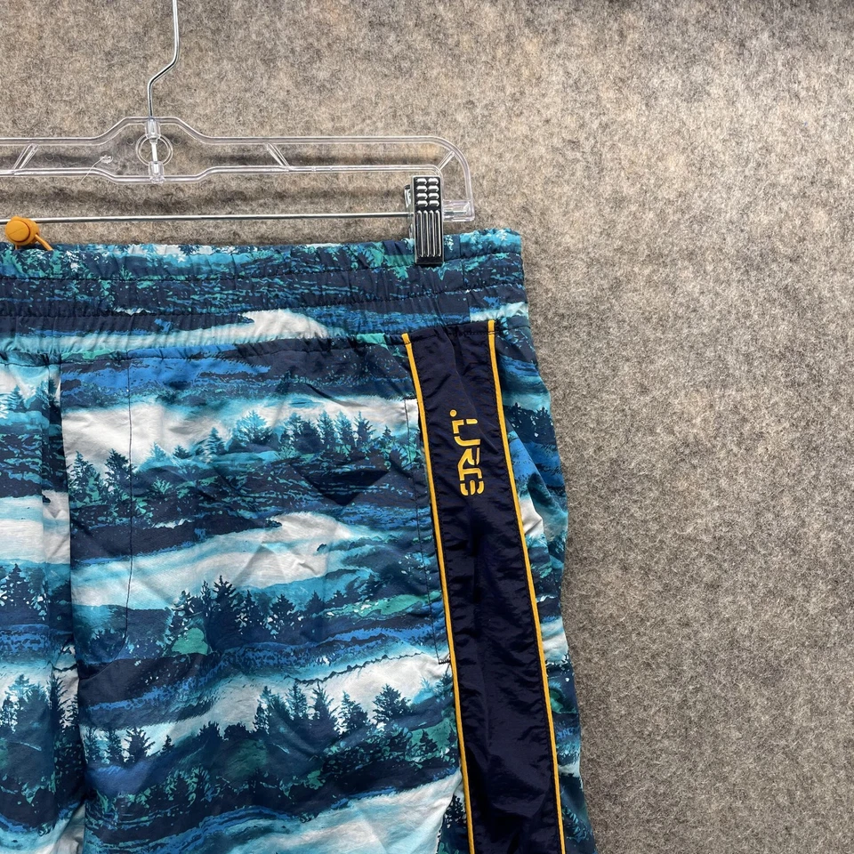 Pantalones deportivos LRG para hombre extra grandes azules camuflados blancos pantalones para correr bolsillos al aire libre Foto 3 de 4