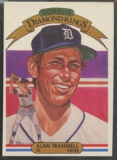 1982 Donruss Diamond Kings #5 Alan Trammell Detroit Tigers