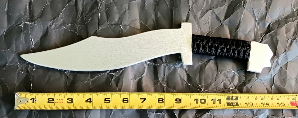 Espada de Entrenamiento de Aluminio Pinuti Daga Bolo Práctica Espada Cuchillo Arma Filipina Foto 3 de 3