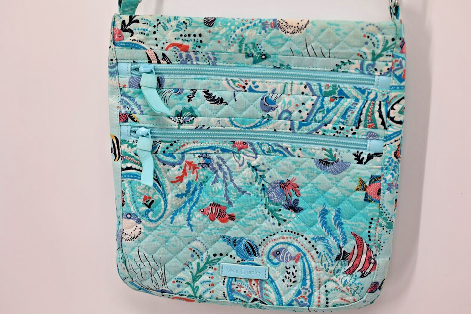 Vera Bradley Trio Zip Hipster Crossbody ANTILLES TREASURE MSRP 85 eBay