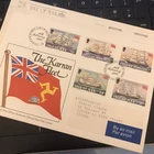 ISLE OF MAN  FDC 14 FEB 1984 KARRAN FLEET  FIRST DAY COVER AS SCAN