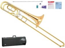 YAMAHA Bass Trombone YBL-421G Clear lacquer finish W/ Hard case NEW