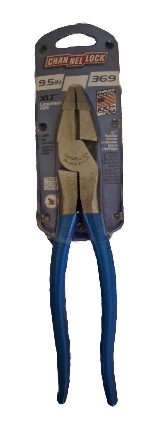 *BRAND NEW* Channellock XLT Lineman's Pliers Blue (369) 25582146472